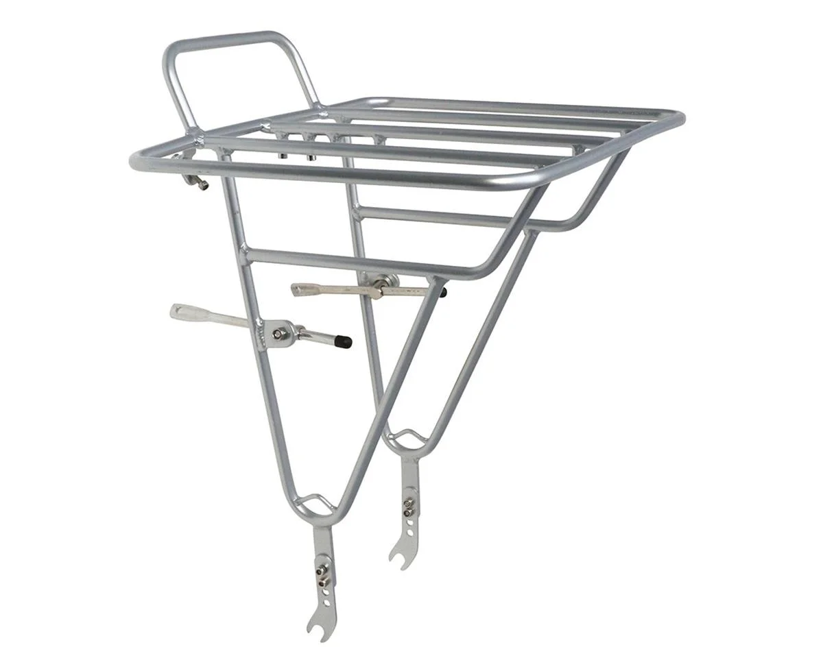 Soma Aluminum Porteur Front Cargo Rack (Silver)